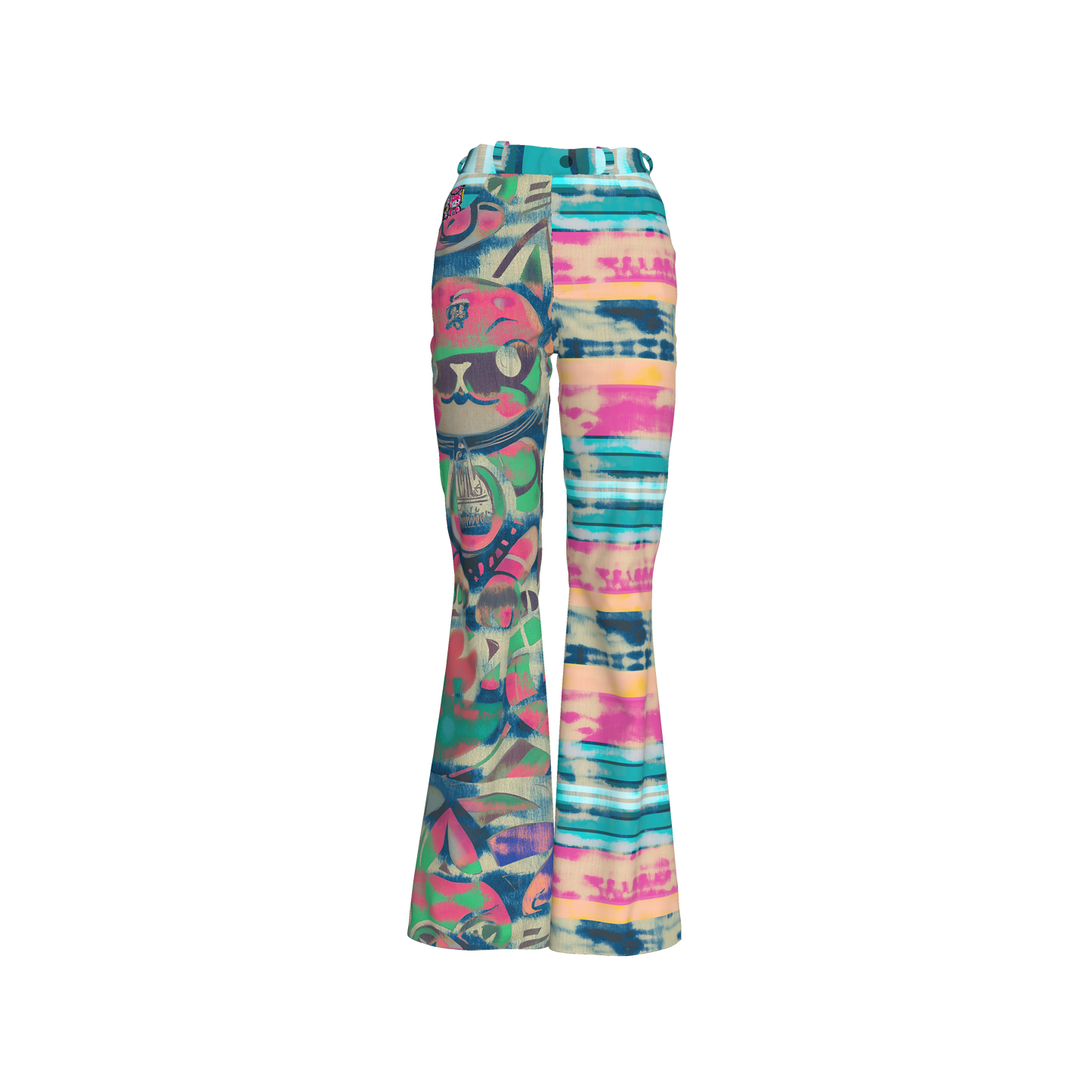 Blicky Kitten Bell Bottom Jeans