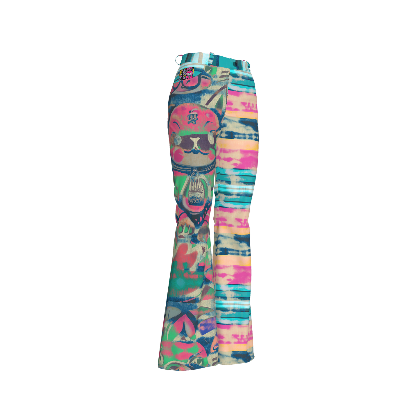 Blicky Kitten Bell Bottom Jeans