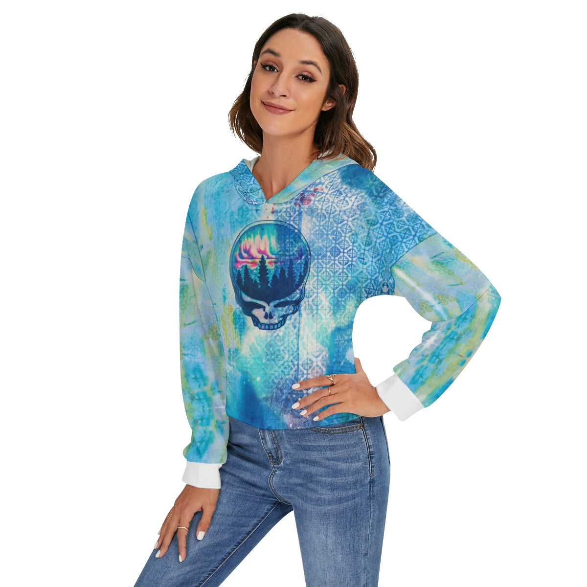Face Off Women's Backless Hoodie