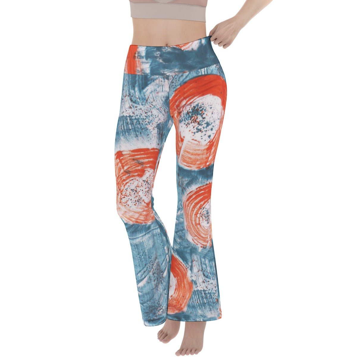 Phish Fisherman Donut Women's Supa Flare Yoga Pants