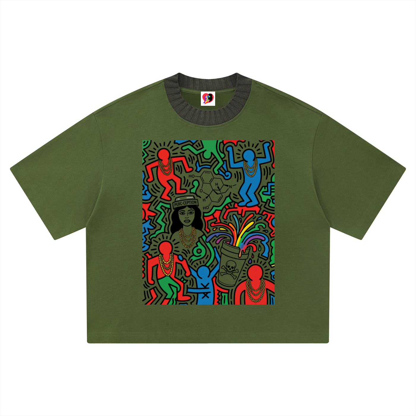 LEAN IN Unisex Heavyweight Boxy T-Shirt