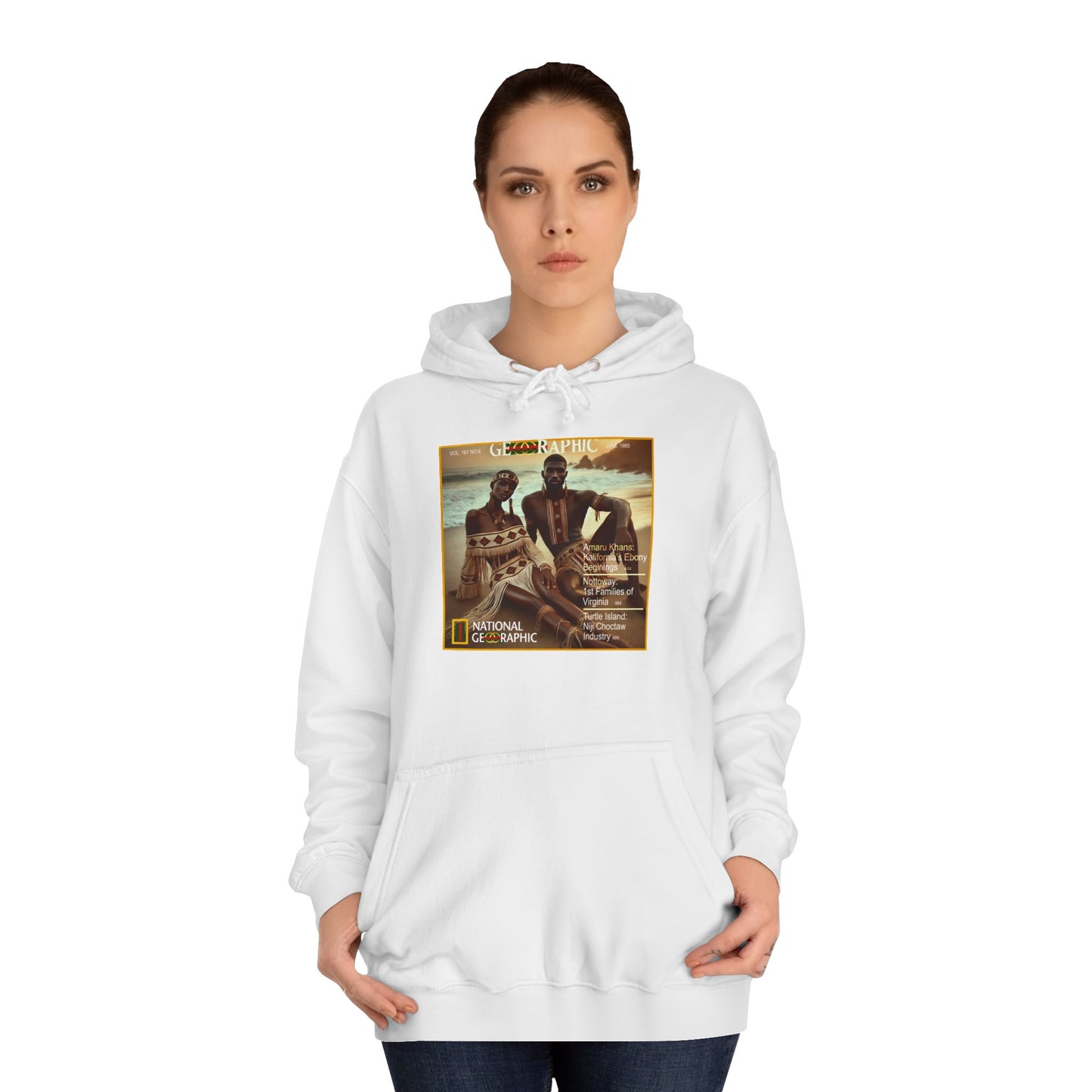 Amaru Turtle Island Unisex College Hoodie