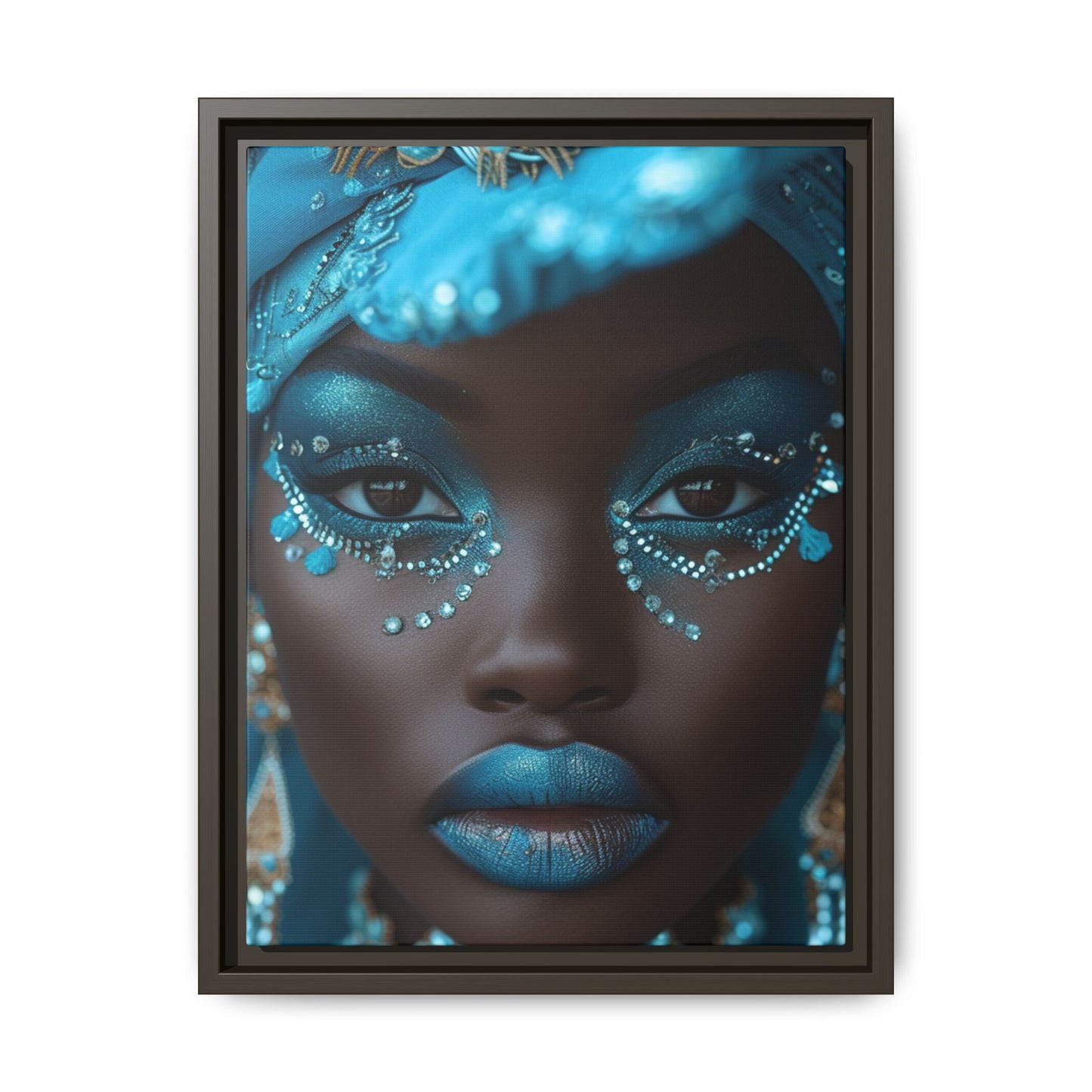 Yemaya Aziza & Fae Matte Canvas Framed