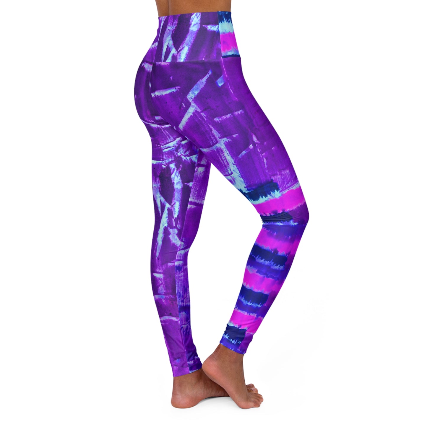 Crown Chakra High Waisted Leggings