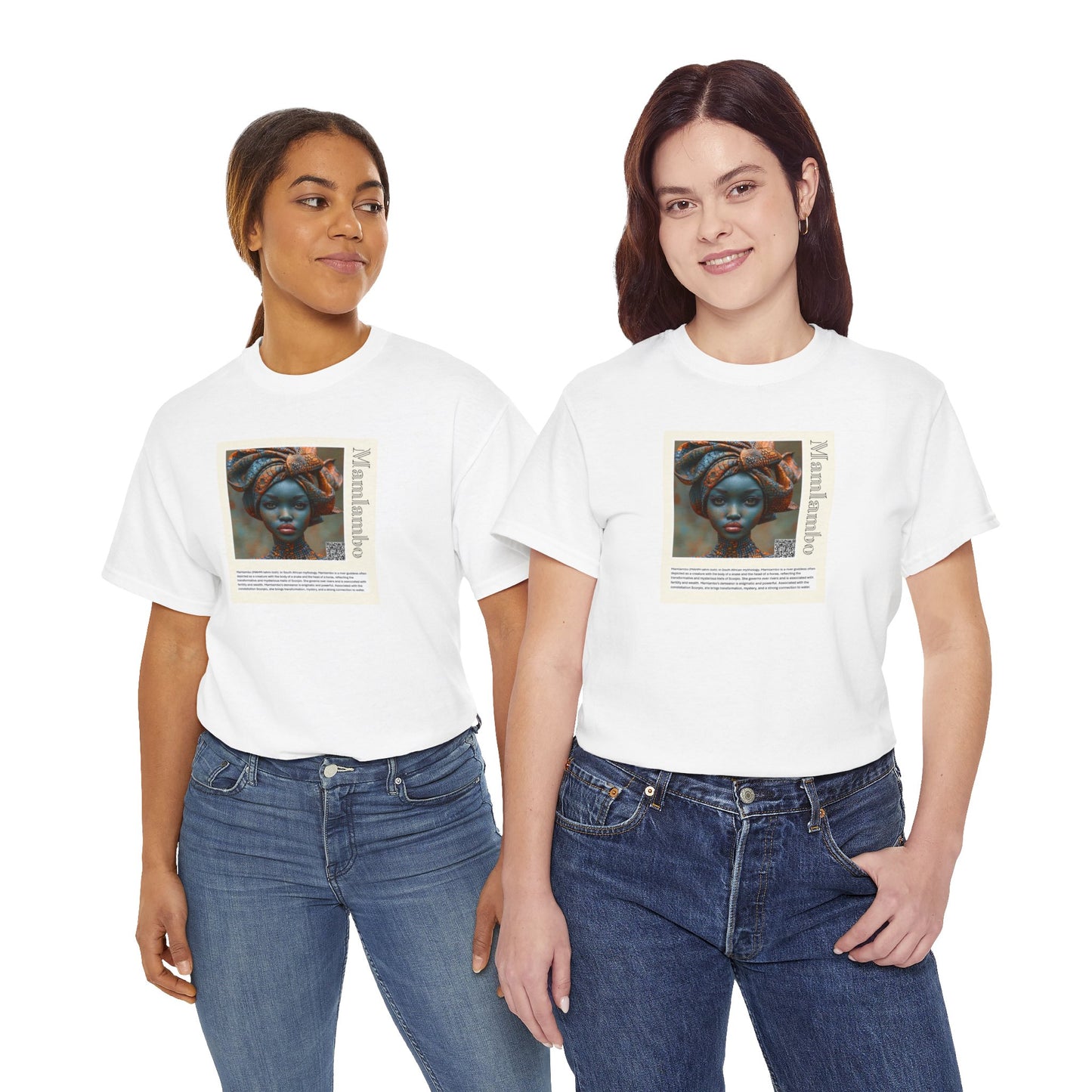 Mamlambo Aziza & Fae Unisex Heavy Cotton Tee