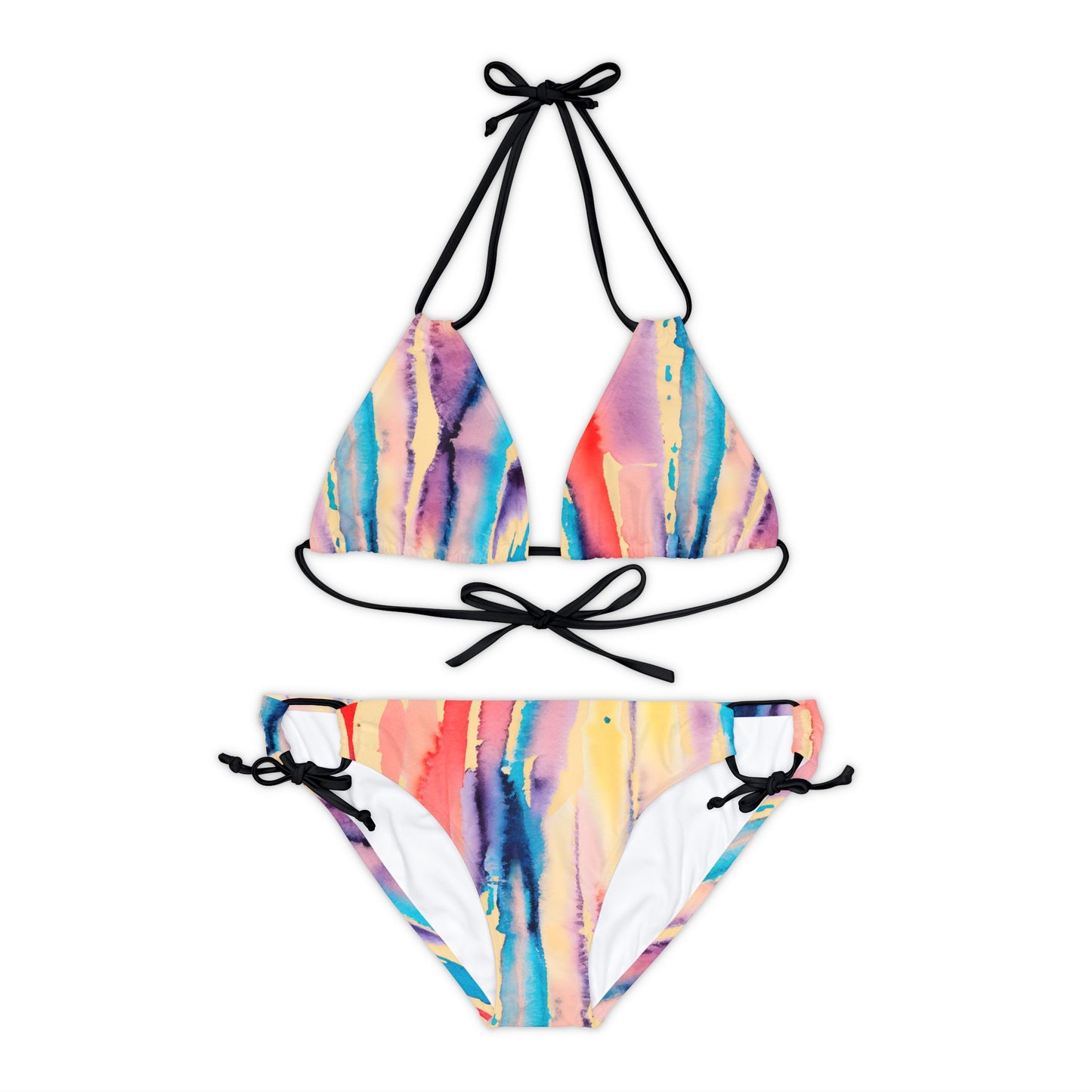 Strappy Bikini Set (AOP)