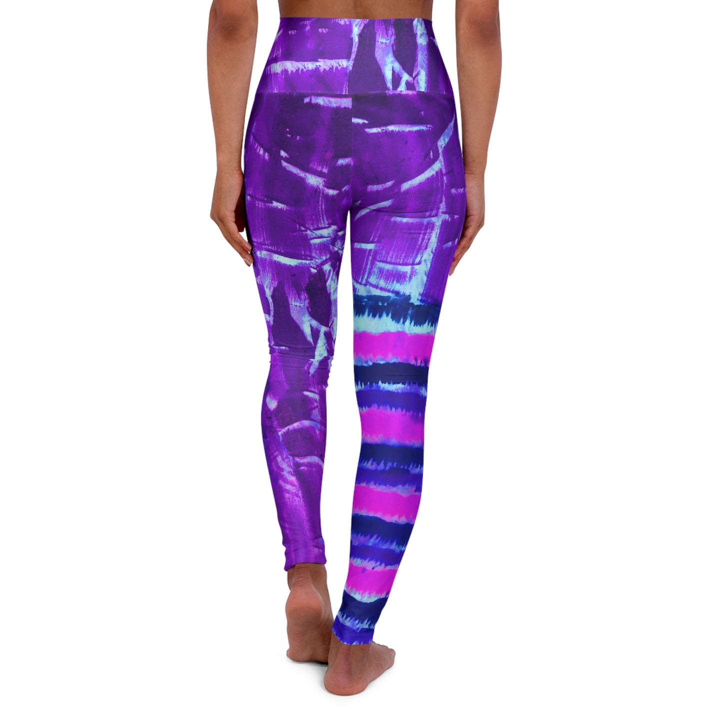 Crown Chakra High Waisted Leggings