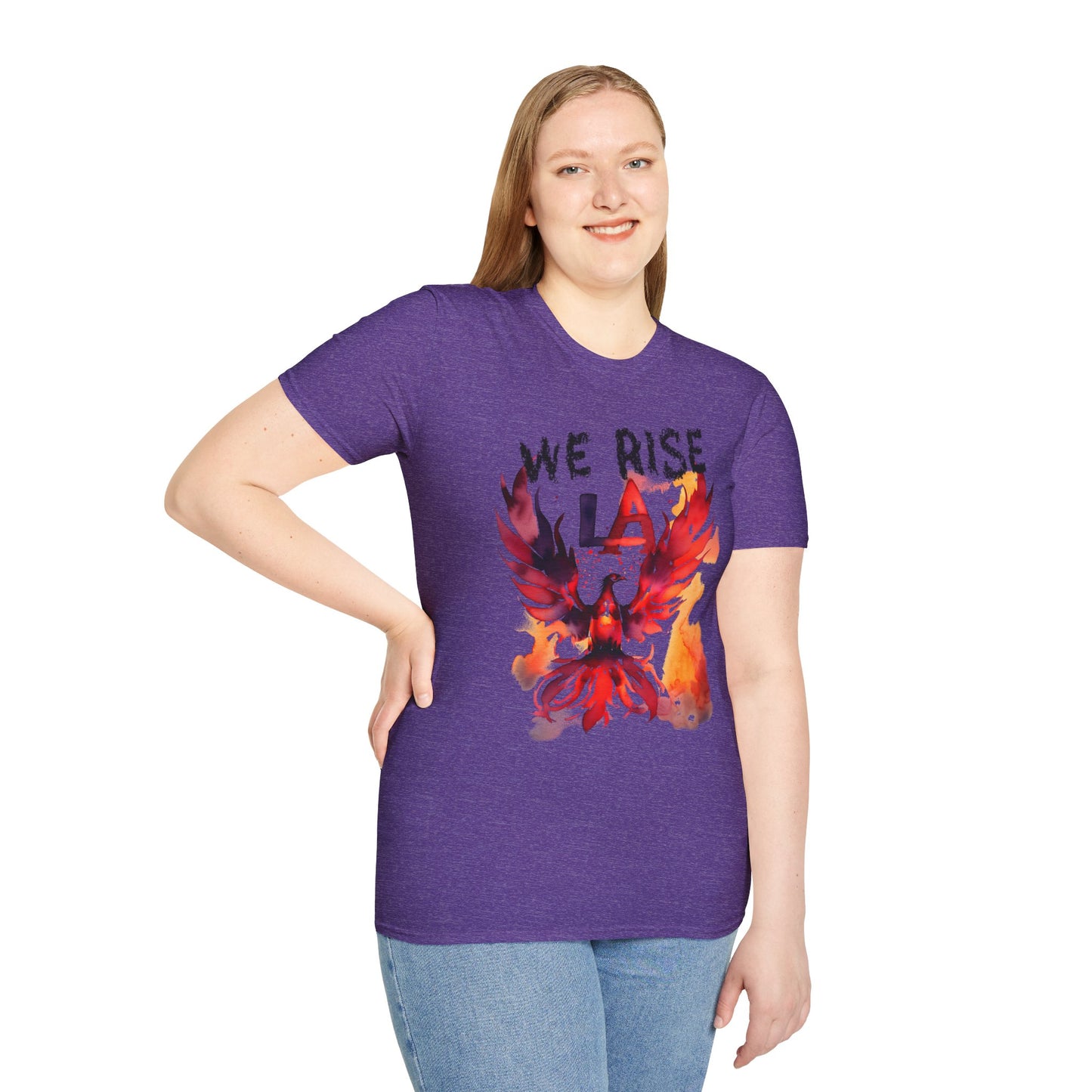 We Will Rise Los Angeles Unisex Vintage Soft T-Shirt