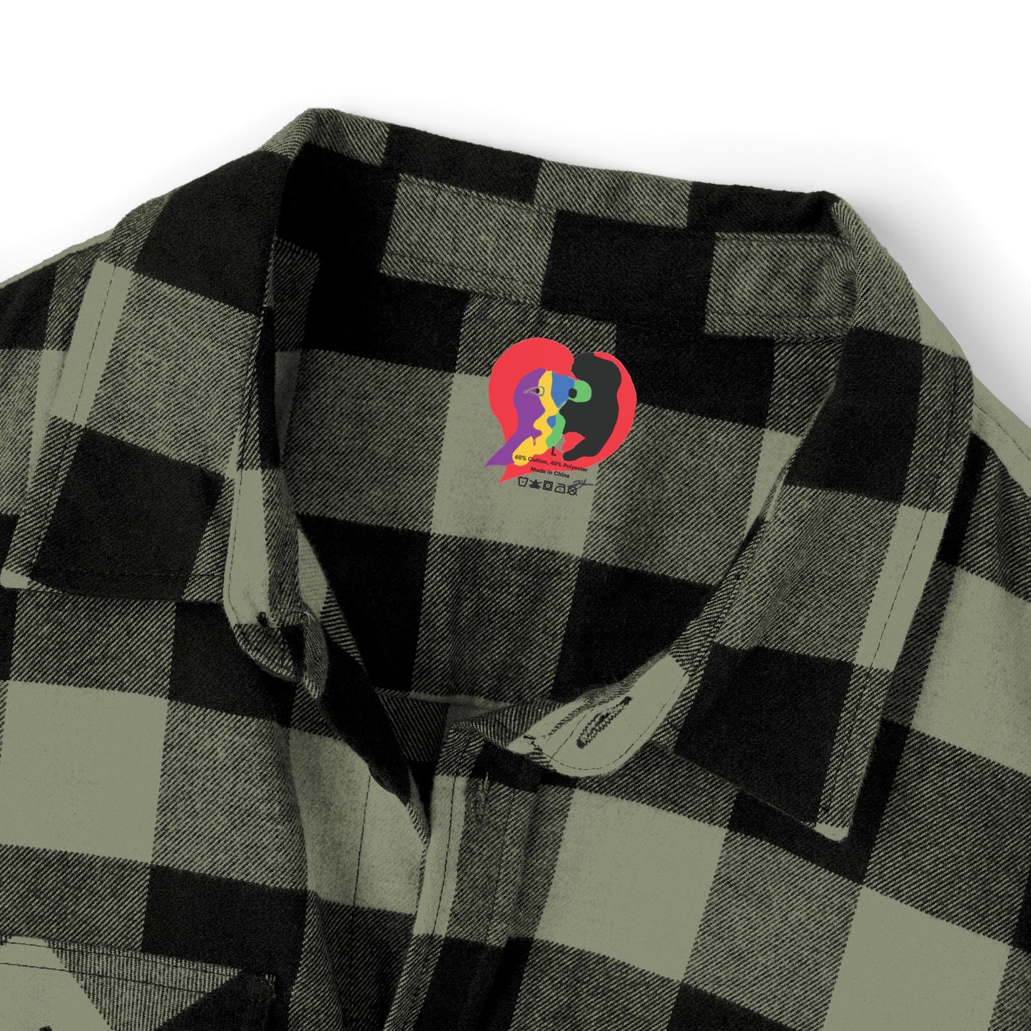 Love Pill & Chaser Unisex Flannel Shirt