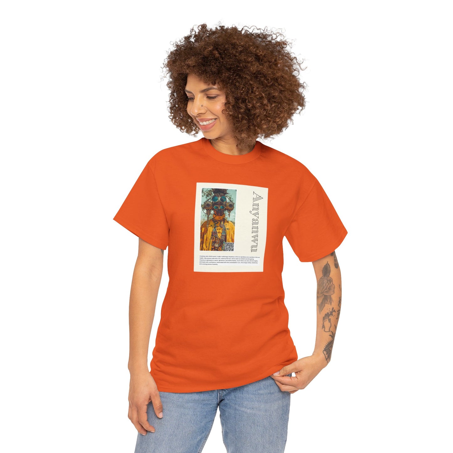 Anyanwu Aziza & Fae Unisex Heavy Cotton Tee