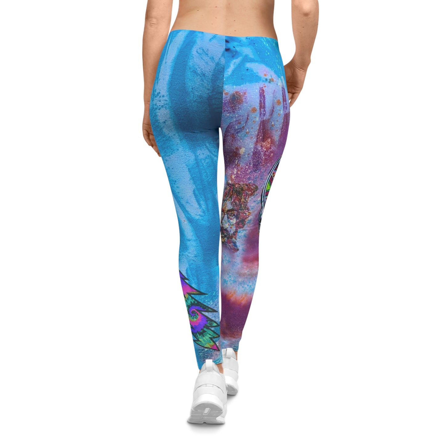 Leggings informales para mujer Dead to the Core Test (AOP)