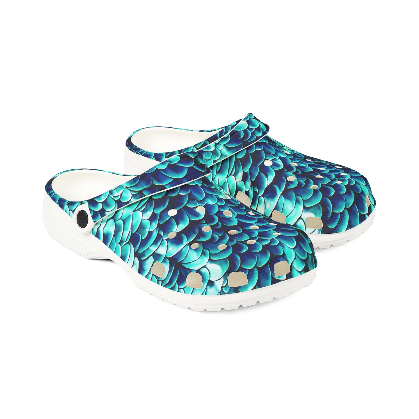 Mermaid Comfort Cloud Sole Kroks With Charms