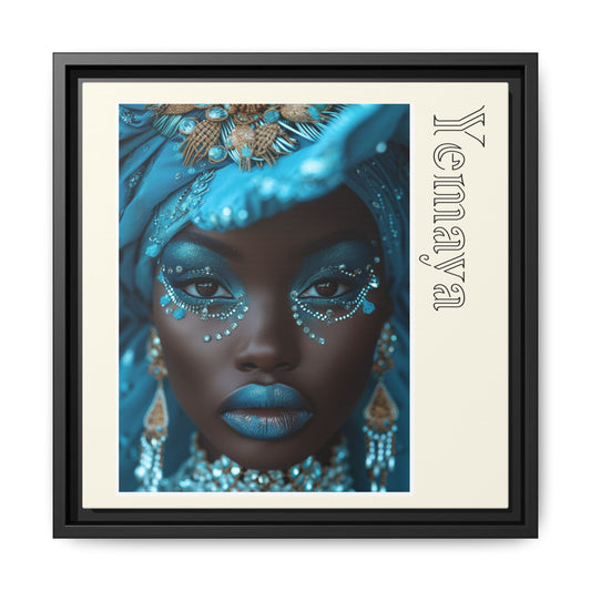 Yemaya Aziza & Fae Matte Canvas Framed