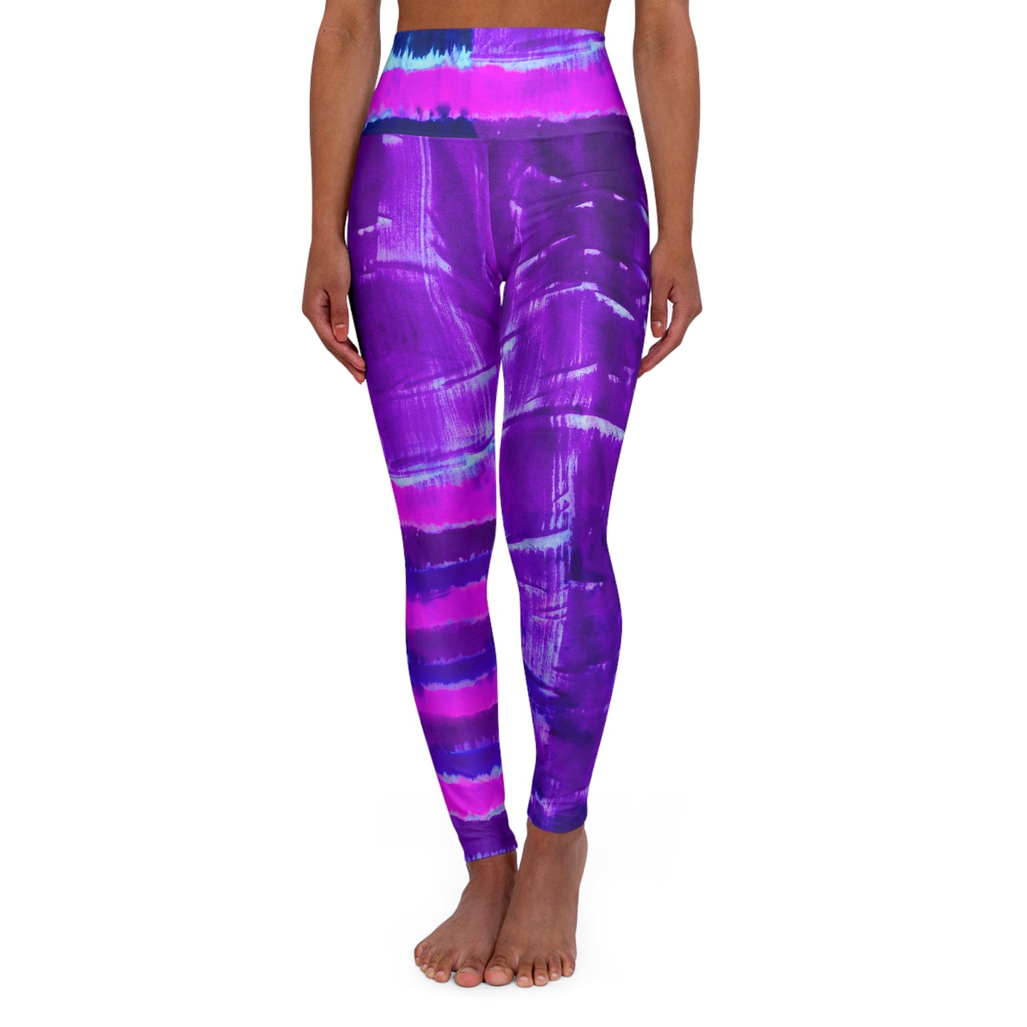 Crown Chakra High Waisted Leggings