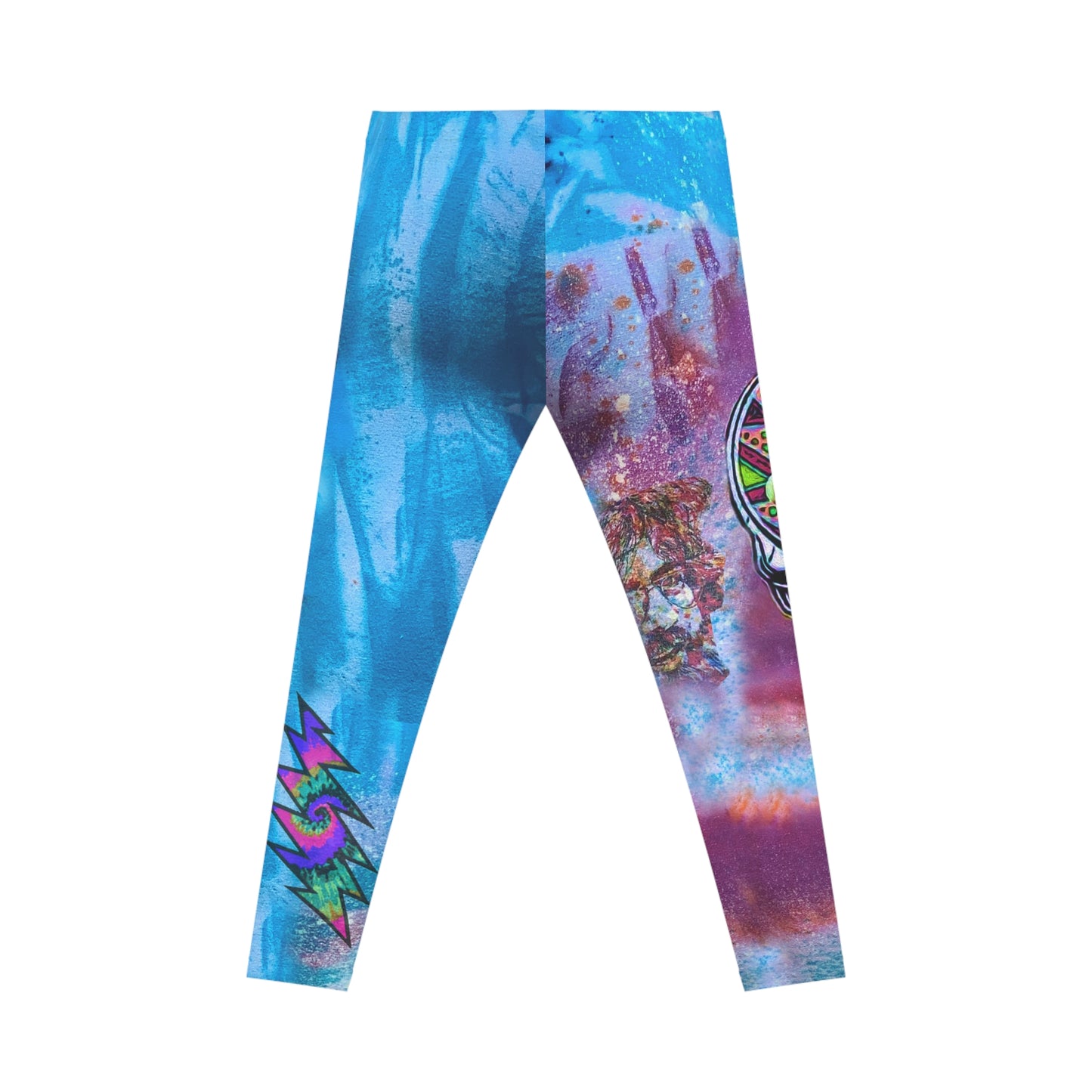 Leggings informales para mujer Dead to the Core Test (AOP)