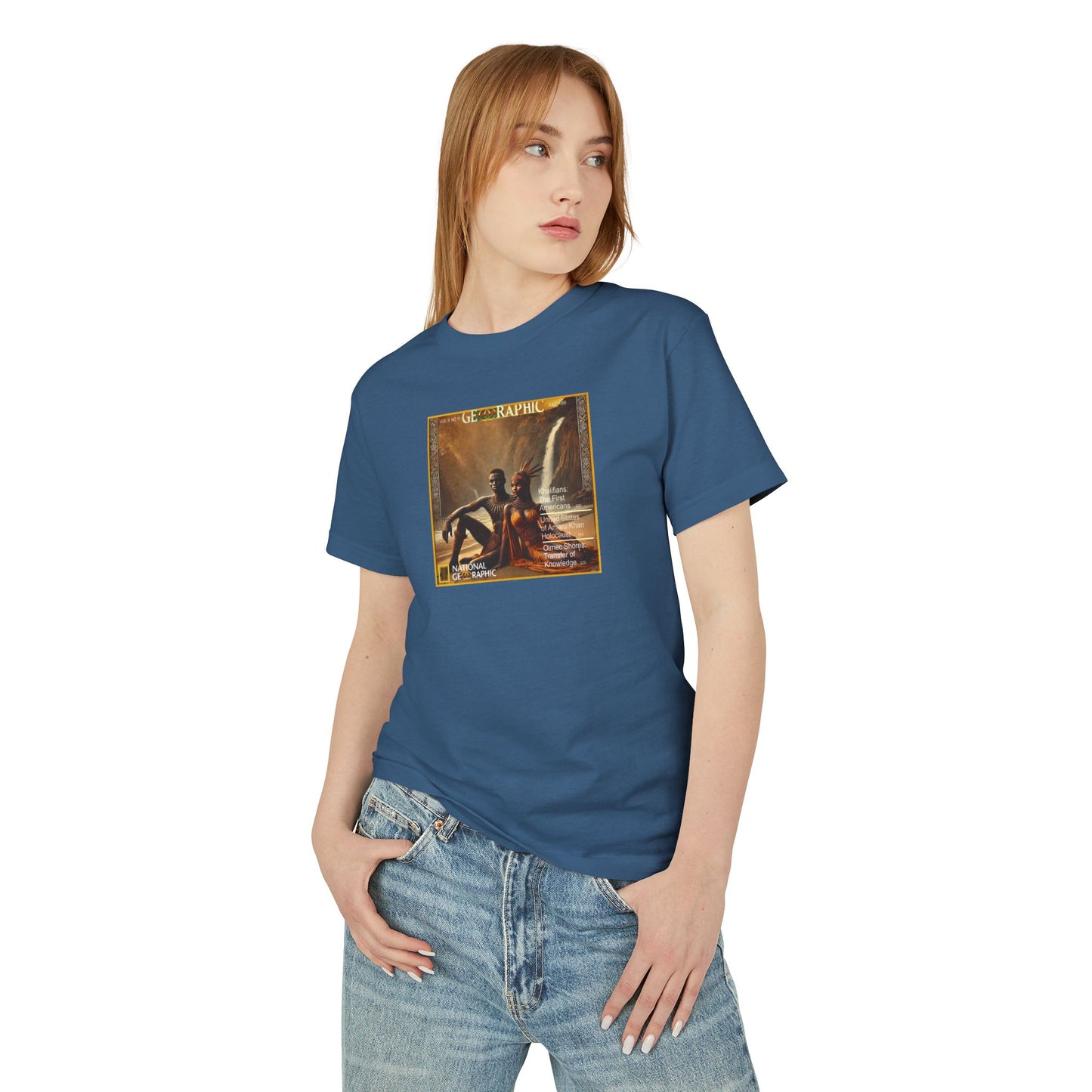 Choctaw Amaru Khan Aborigine Unisex Garment-Dyed Heavyweight Cotton Tee