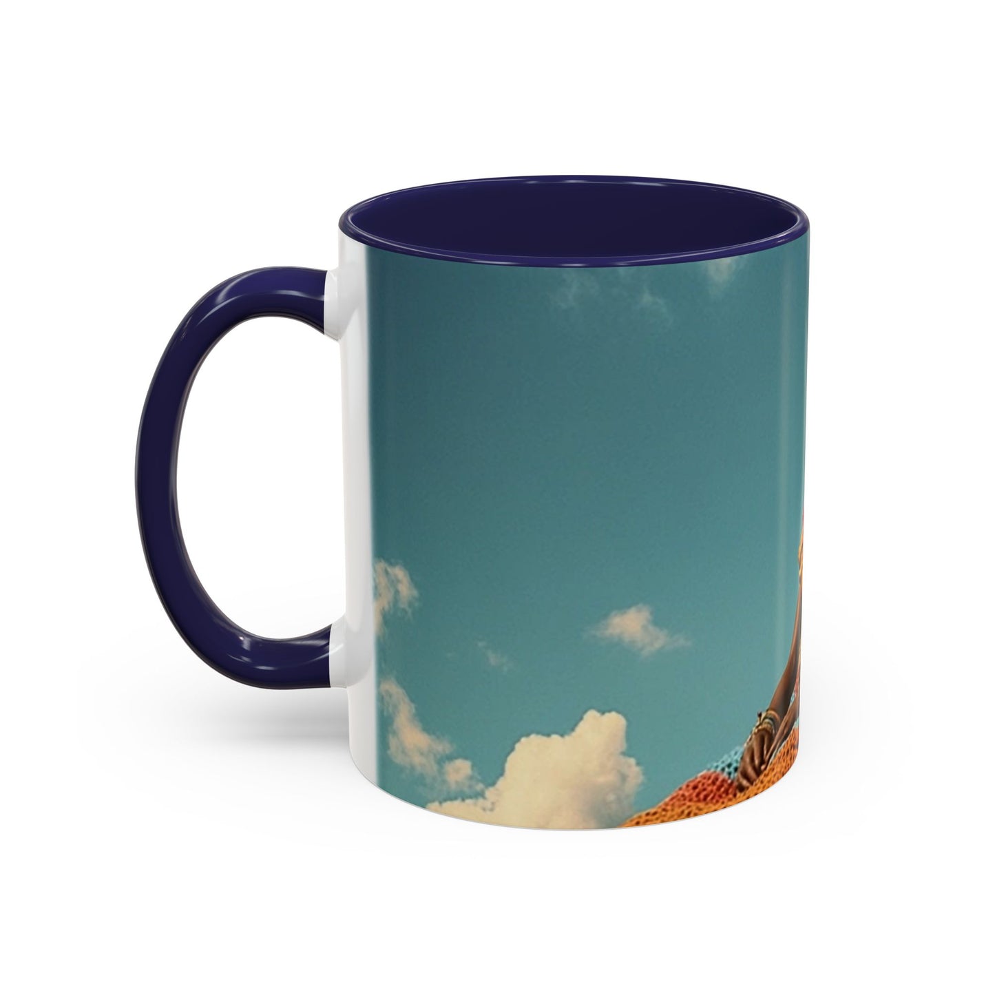 Resting Tall Aziza & Fae Accent Coffee Mug