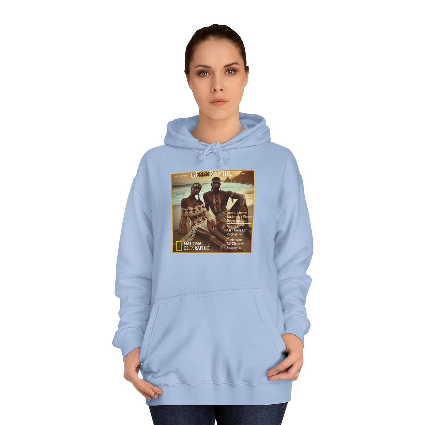 Amaru Turtle Island Unisex College Hoodie