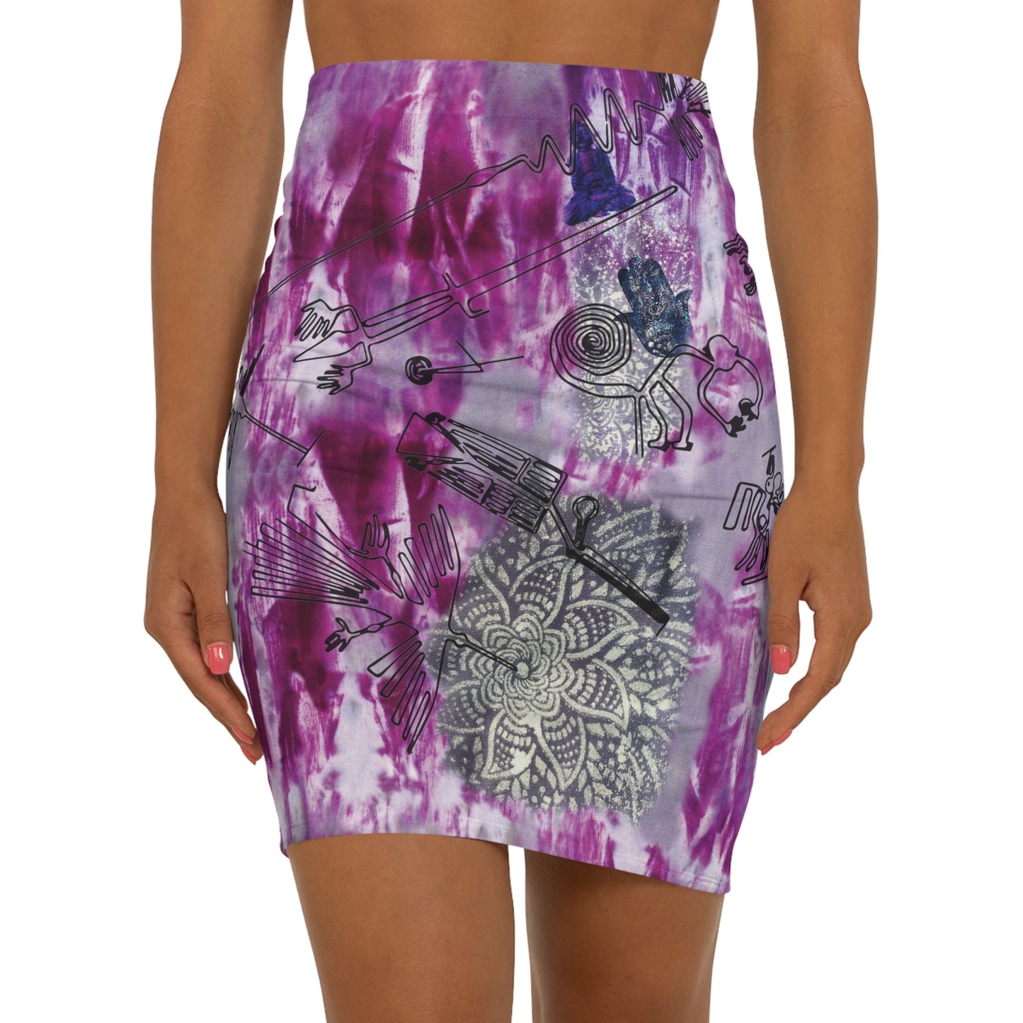 Nazca Lines Women's Mini Skirt