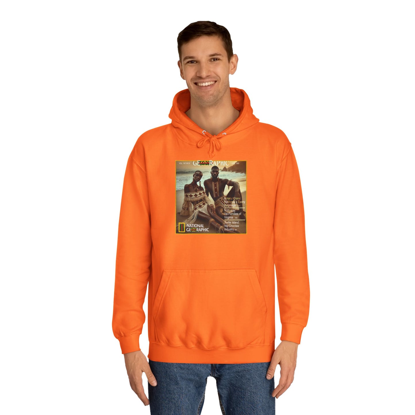 Amaru Turtle Island Unisex College Hoodie