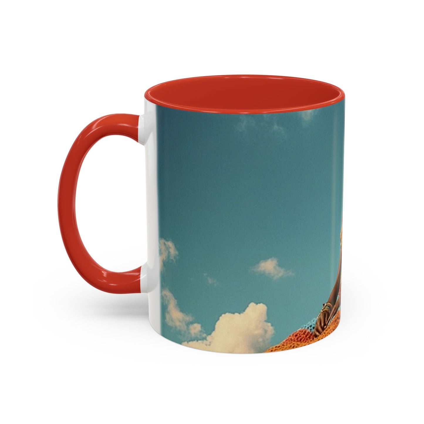 Resting Tall Aziza & Fae Accent Coffee Mug