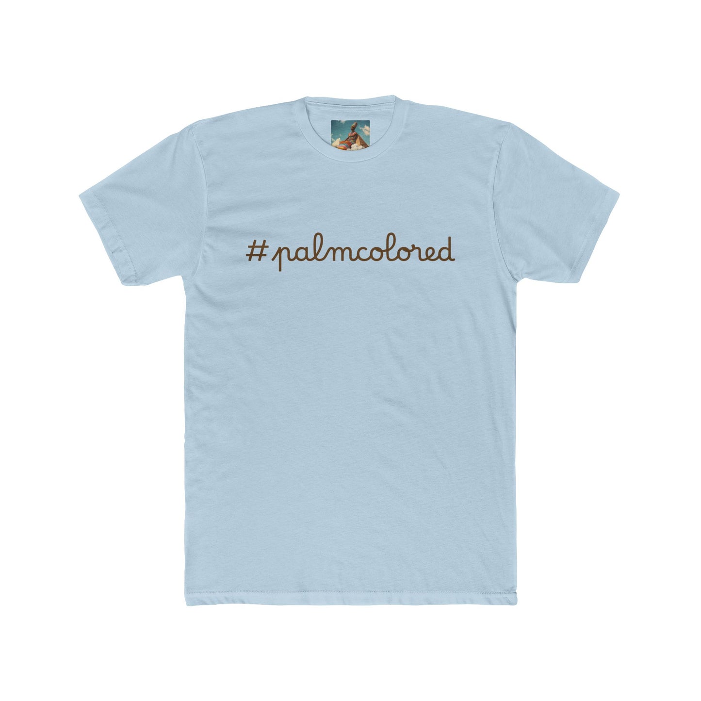 #palmcolored Unisex Cotton Crew Tee