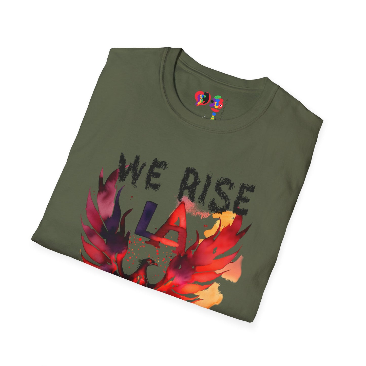 We Will Rise Los Angeles Unisex Vintage Soft T-Shirt