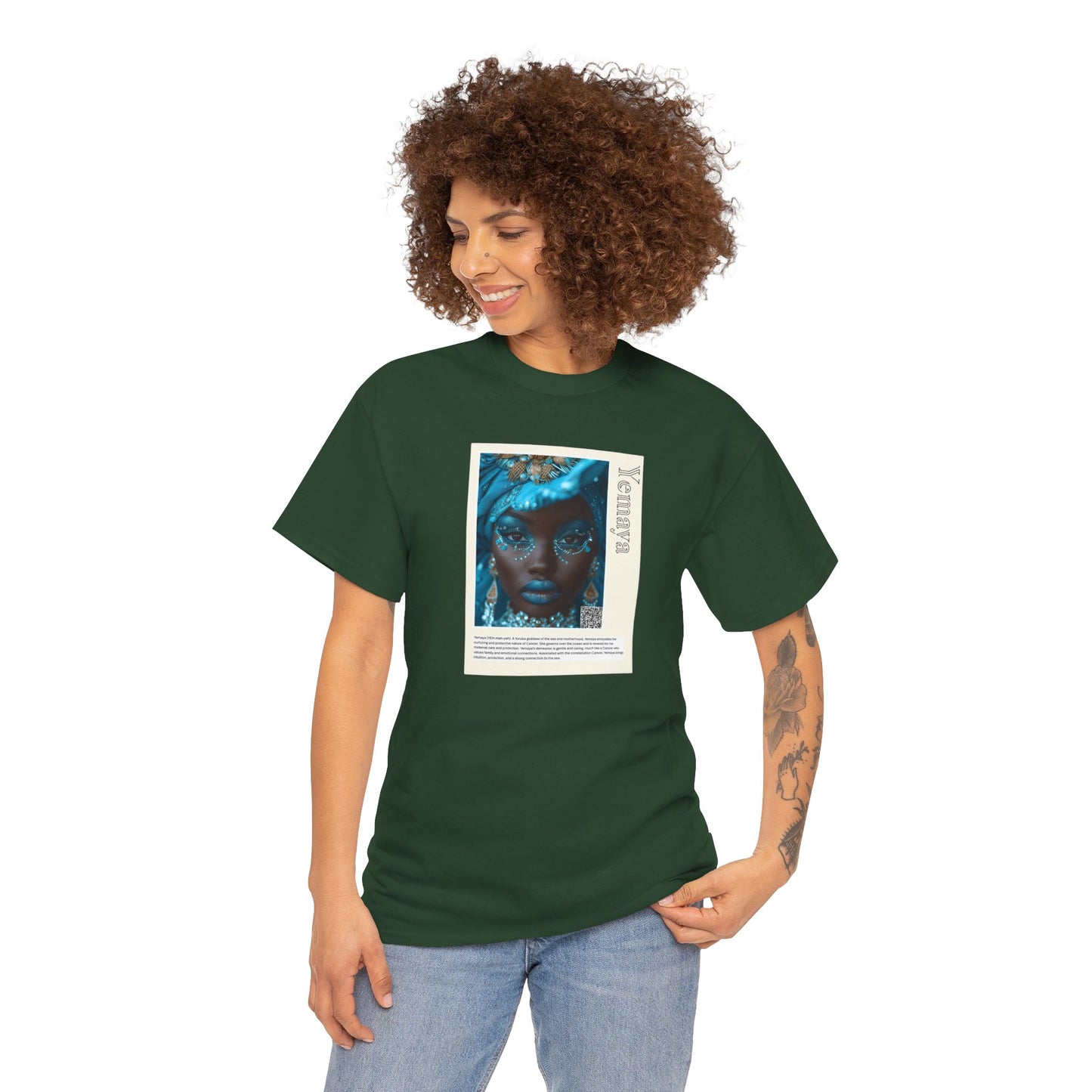 Yemaya Aziza & Fae Unisex Heavy Cotton Tee