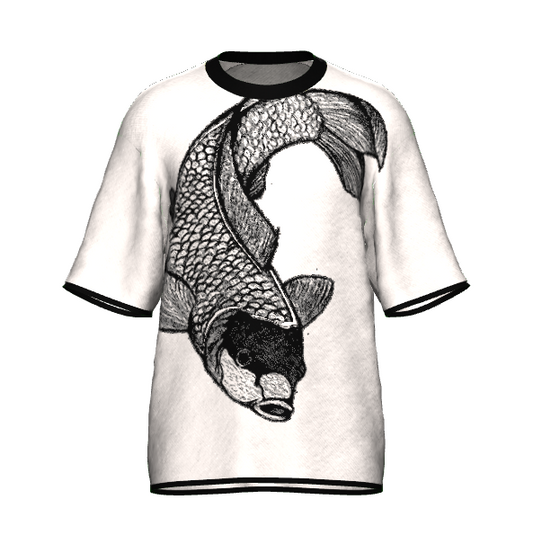 Koi Knitted Crew Neck T-Shirt