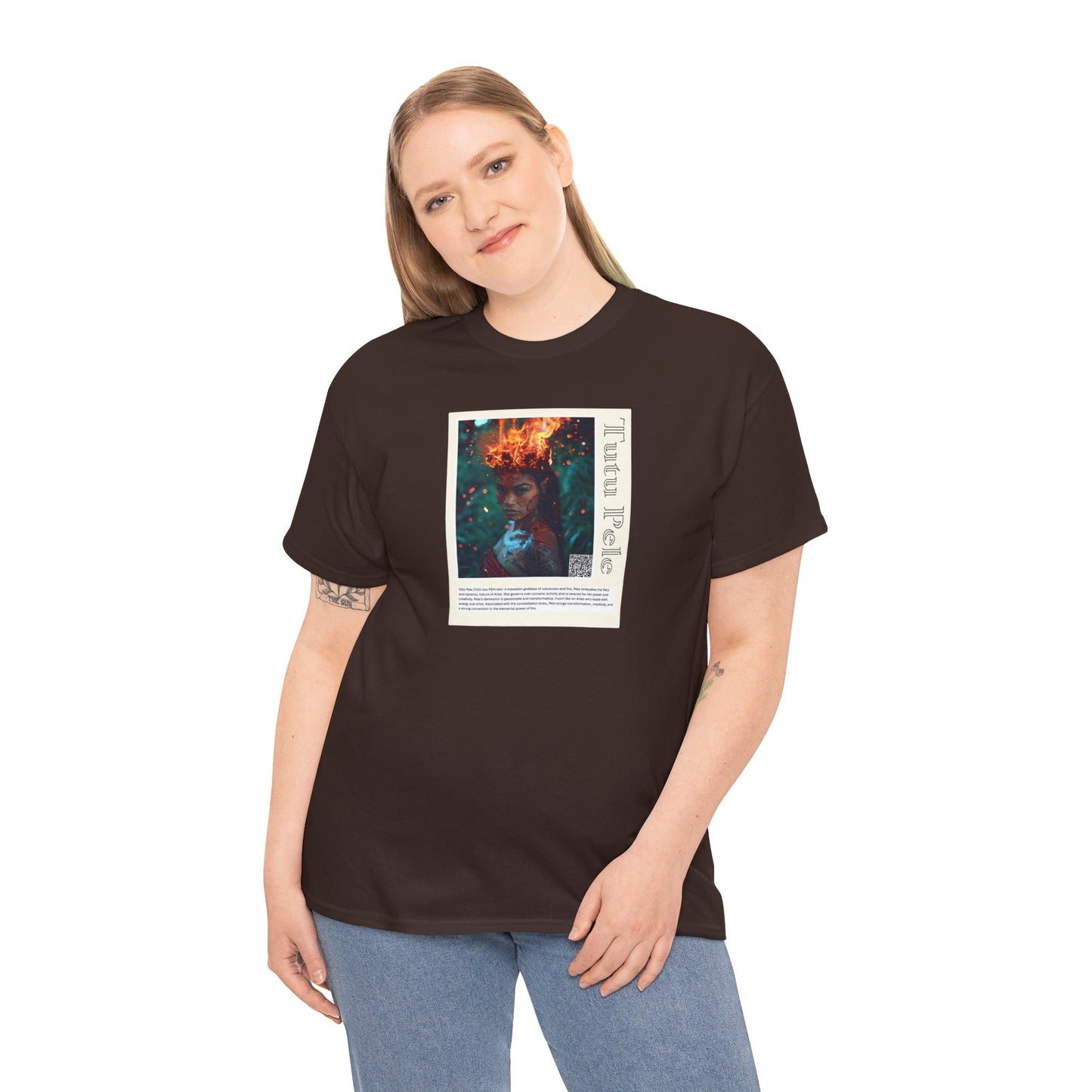 Tūtū Pele Aziza & Fae Unisex Heavy Cotton Tee