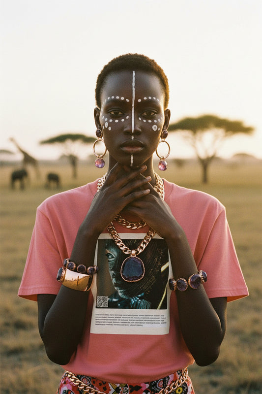 Anansi Aziza & Fae Unisex Heavy Cotton Tee