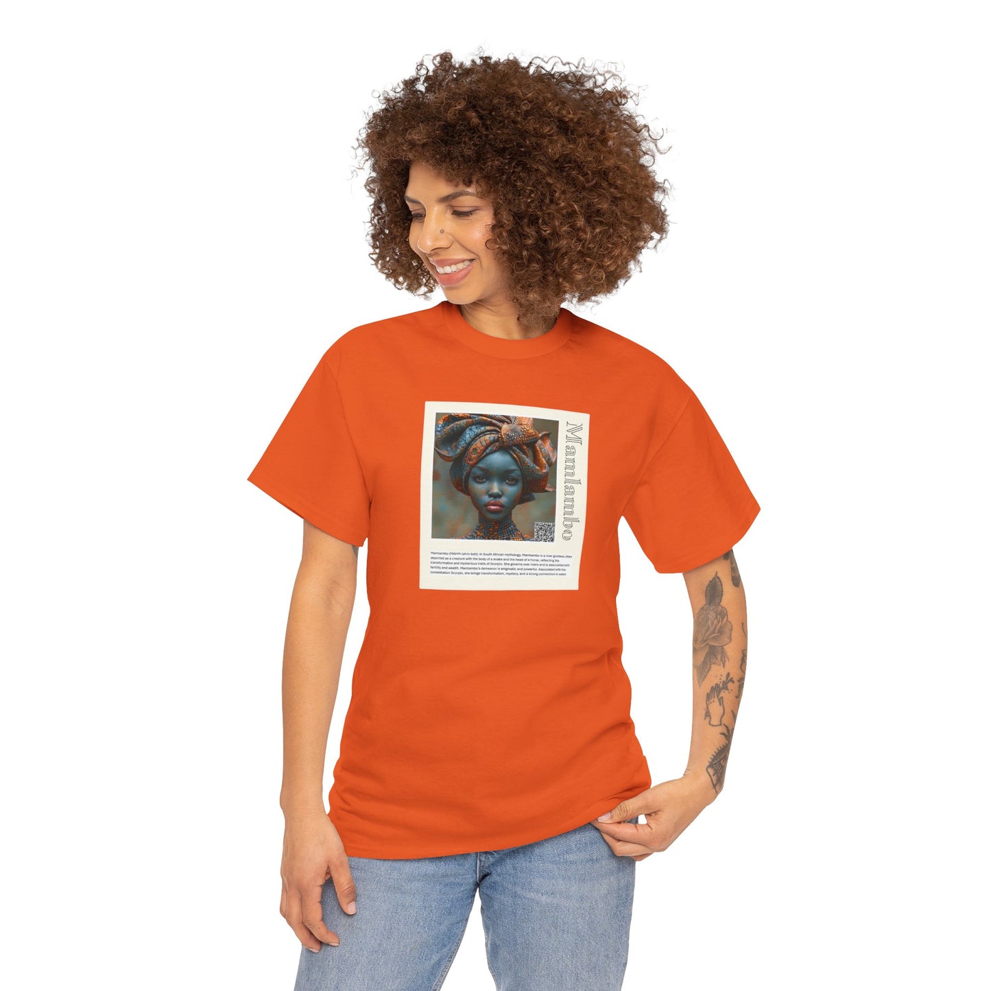 Mamlambo Aziza & Fae Unisex Heavy Cotton Tee