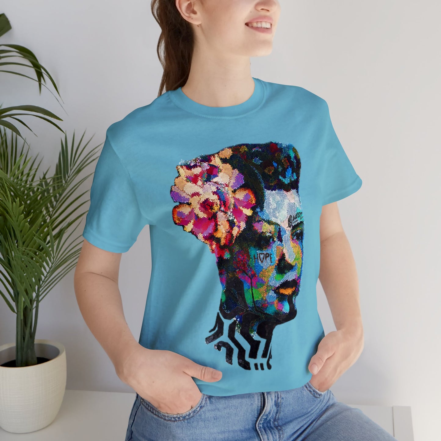 Billie Radical Unisex High End Cotton Short Sleeve Tee