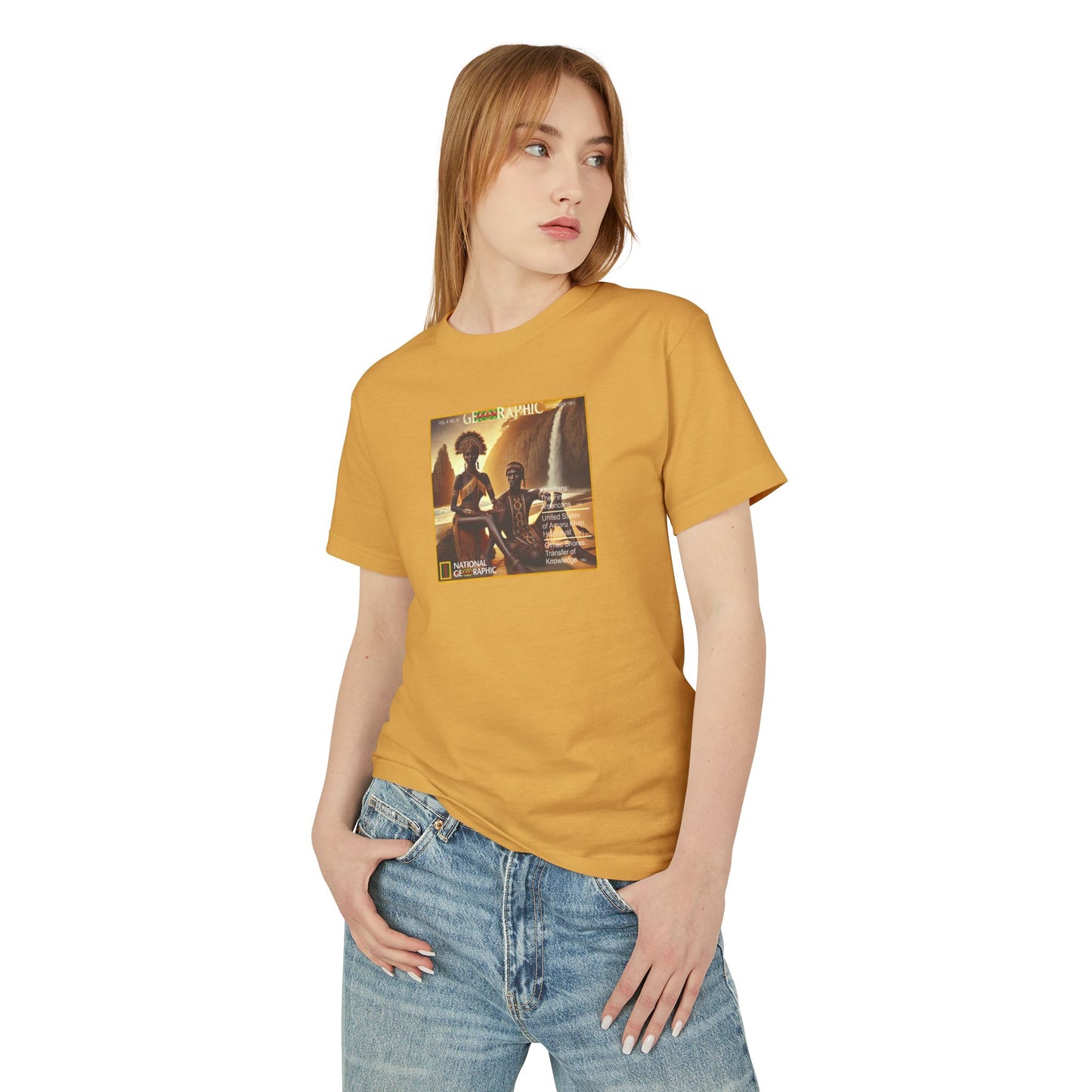 Chumash Amaru Khan Aborigine Unisex Garment-Dyed Heavyweight Cotton Tee