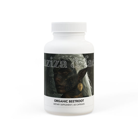 Beetroot Supplement (60 Capsules) by Aziza & Fae