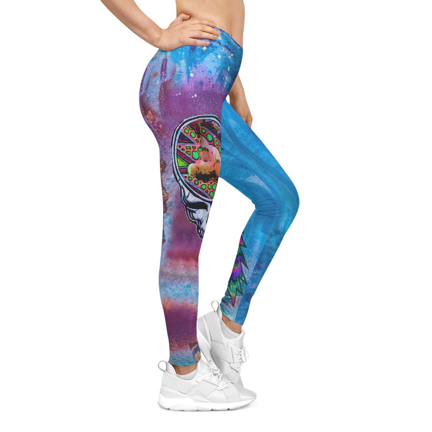 Leggings informales para mujer Dead to the Core Test (AOP)