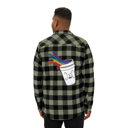 Love Pill & Chaser Unisex Flannel Shirt