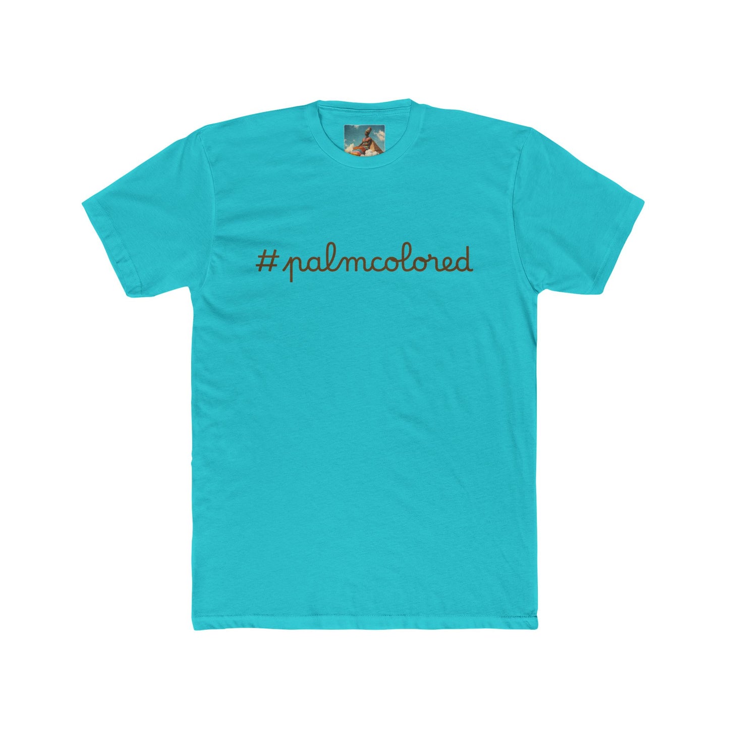 #palmcolored Unisex Cotton Crew Tee