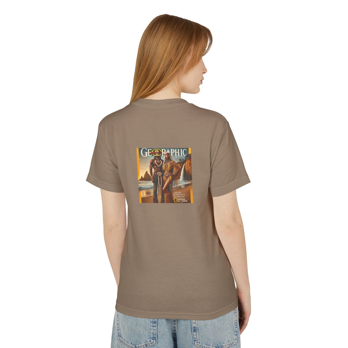 Choctaw Amaru Khan Aborigine Unisex Garment-Dyed Heavyweight Cotton Tee