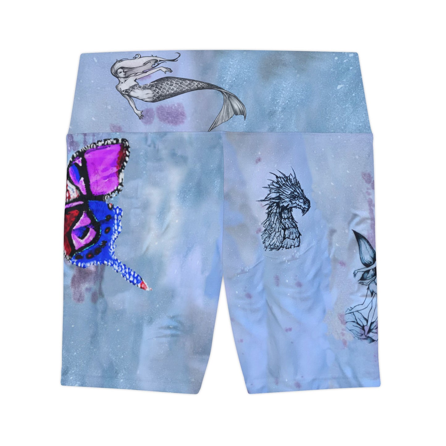 Fairy Memraid Goodness High Waisted Shorts