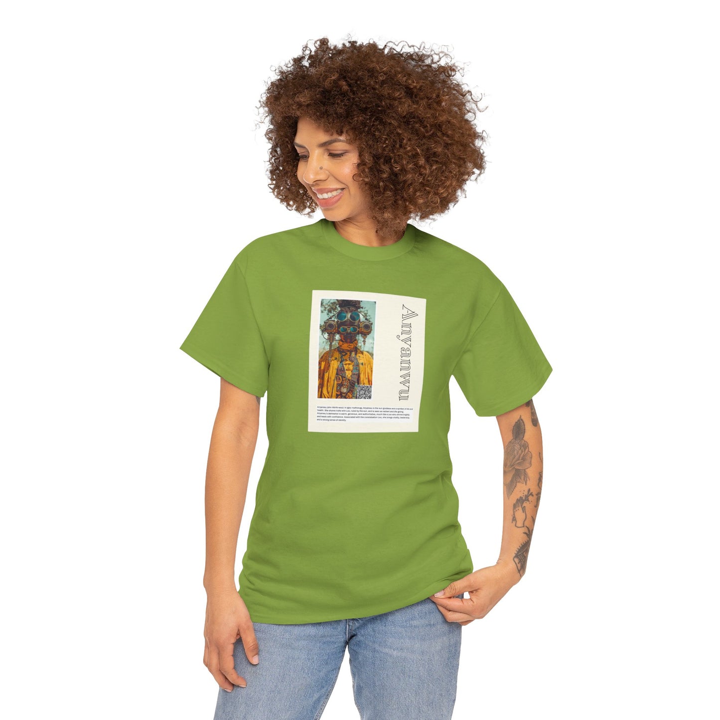 Anyanwu Aziza & Fae Unisex Heavy Cotton Tee