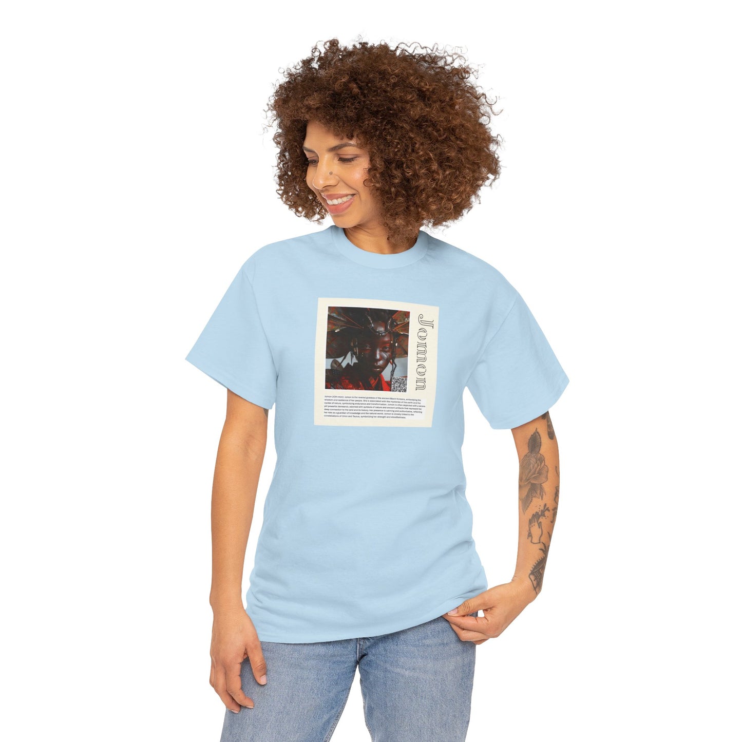 Jomon Aziza & Fae Unisex Heavy Cotton Tee