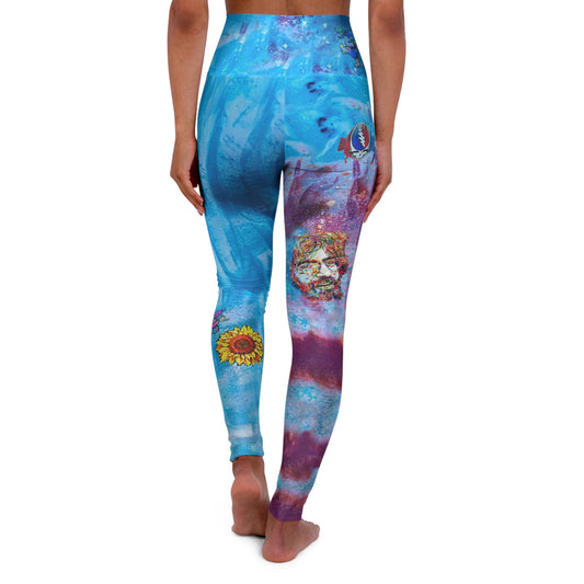 Dead to the Core Sunflower High Waist Leggings