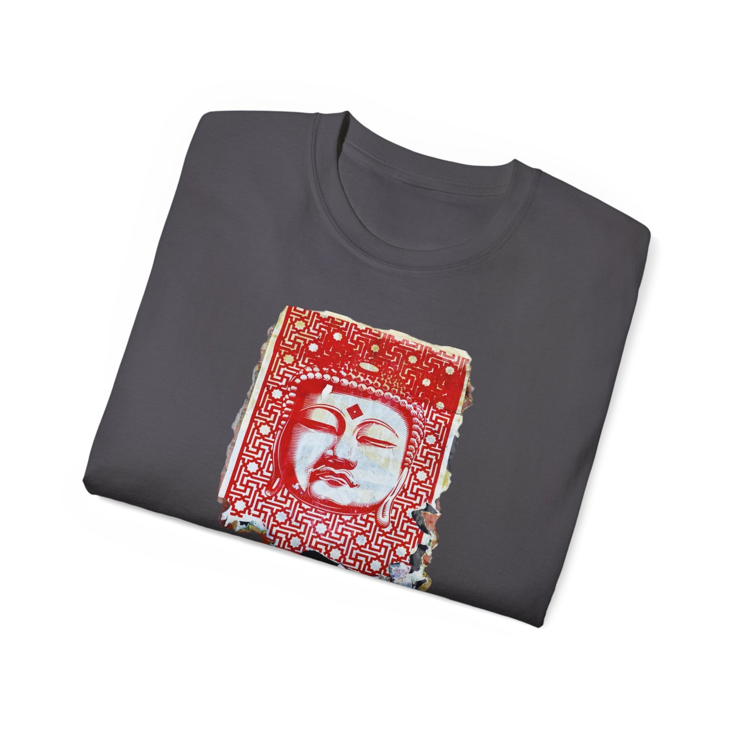 Fine Art Buddha Tablet Print Unisex Ultra Cotton Tee