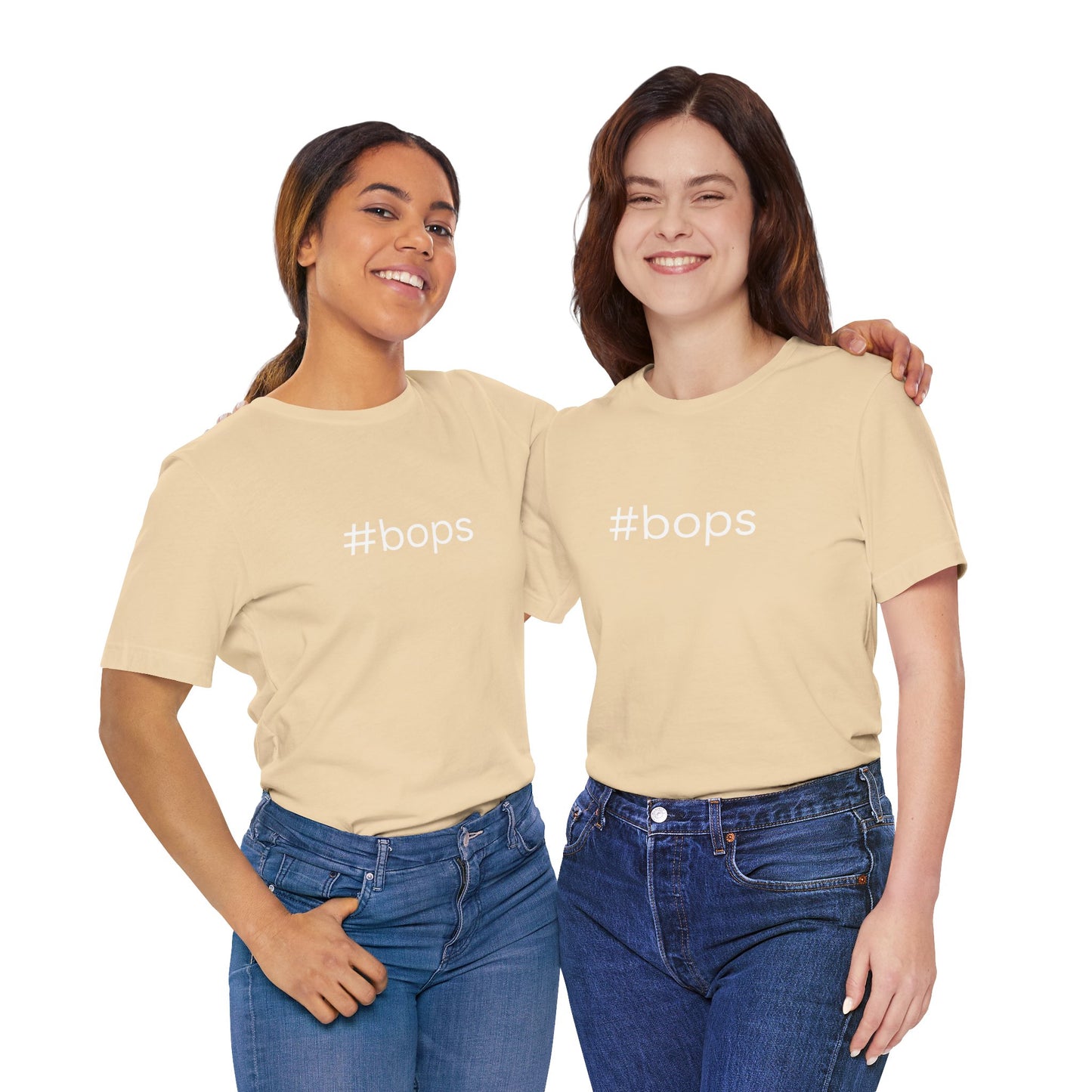 #bops Unisex High End Cotton Short Sleeve Tee