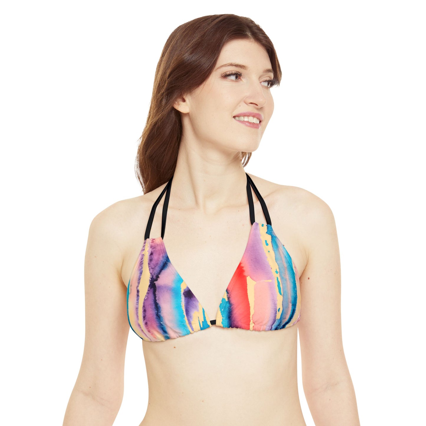 Strappy Bikini Set (AOP)