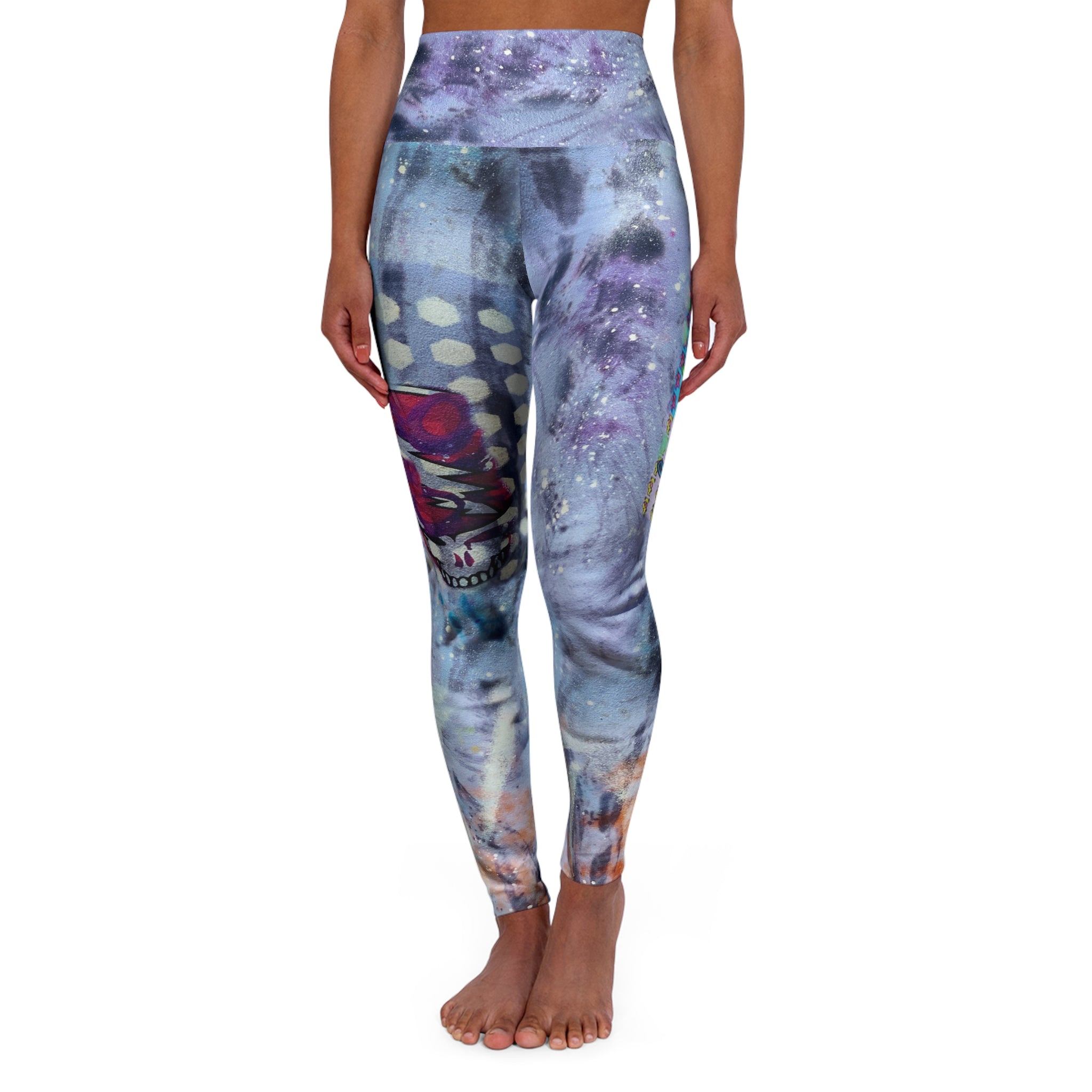 Captain Trippy Remix Yoga Leggings TristanChristopher.ART