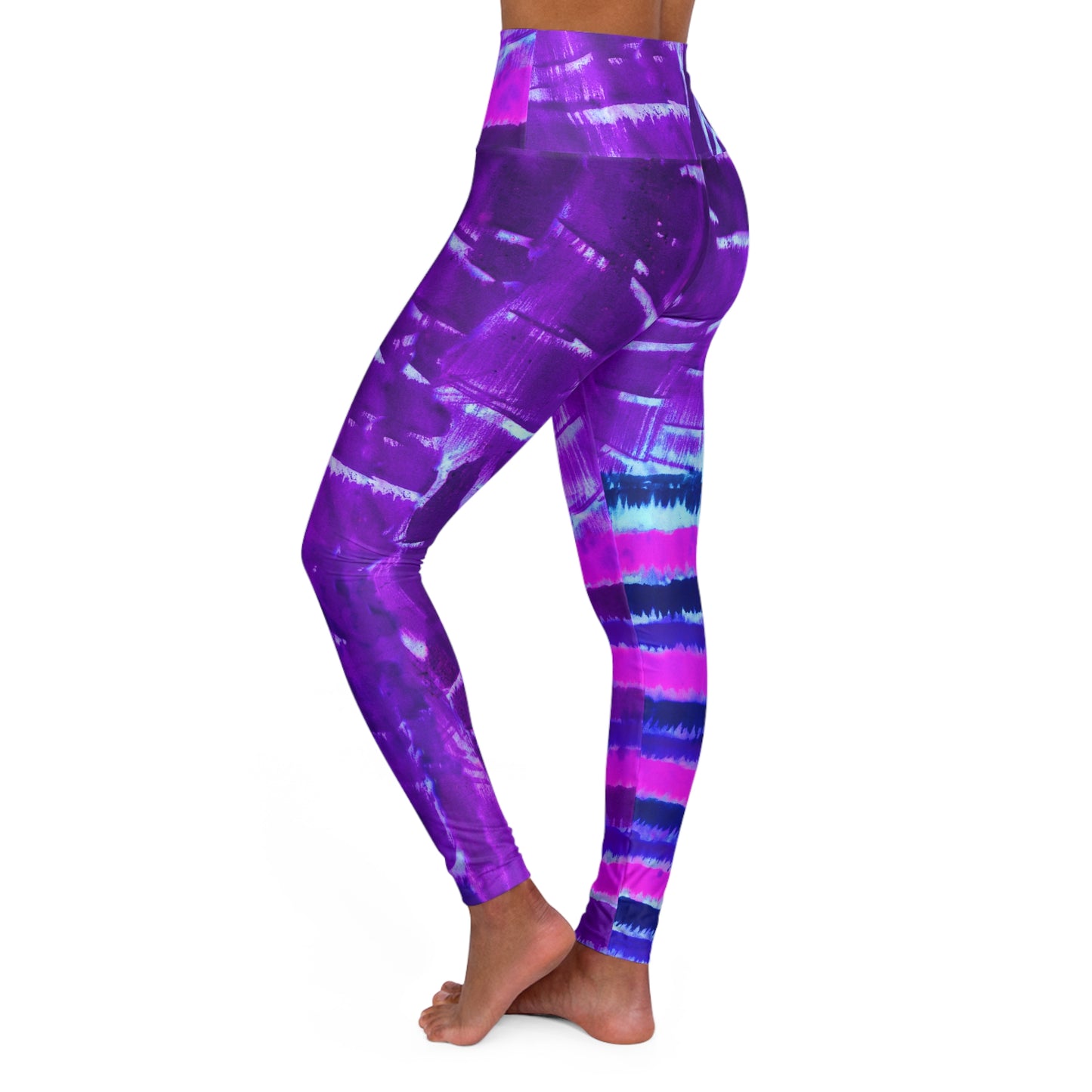 Crown Chakra High Waisted Leggings