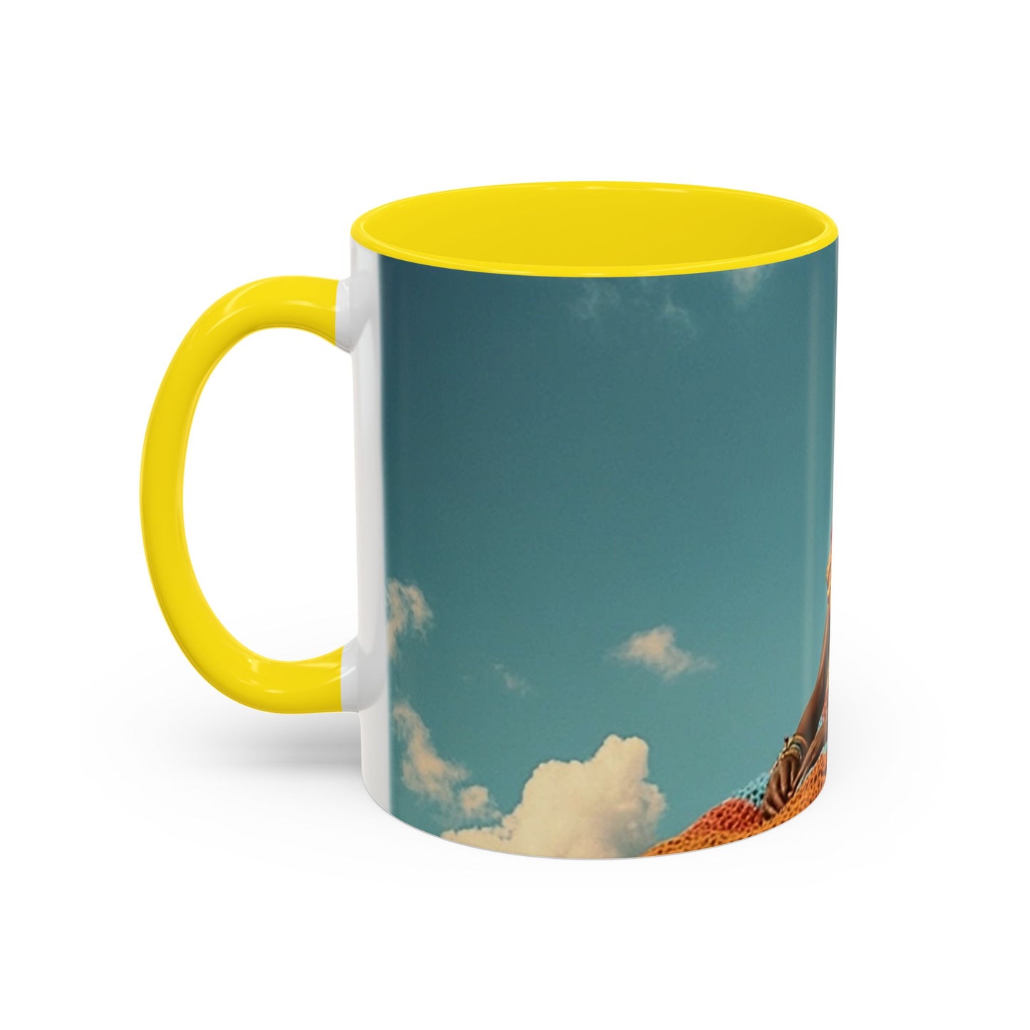 Resting Tall Aziza & Fae Accent Coffee Mug