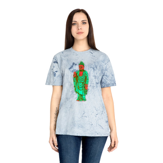 Grand Honor Buddha Watermelon Industrial Dye Premium T-Shirt